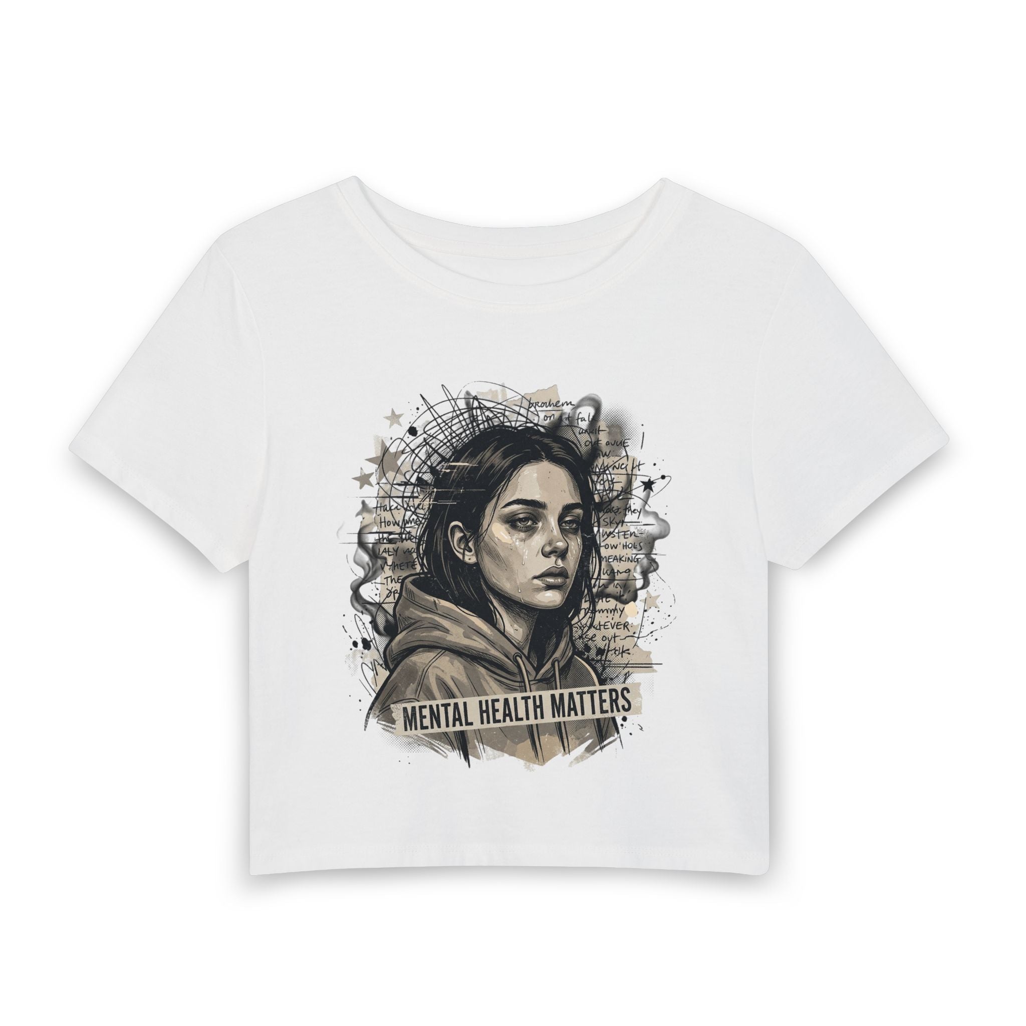 Mental Health Matters cropped Tee